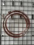 16+Inch+Copper+Flat+Wire+Ring