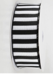 Black+and+White+Horizontal+Stripe+Canvas+Ribbon