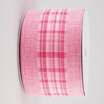 Pink+Plaid+Centre+Ribbon